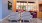 a room with chairs and tables