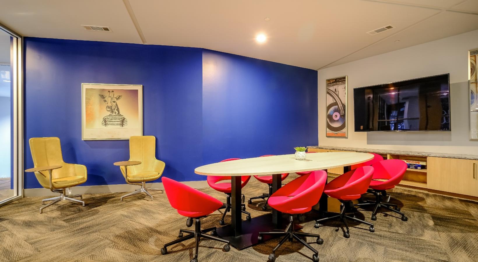 Take advantage of all Berkshire Chapel Hill has to offer a room with a table and chairs